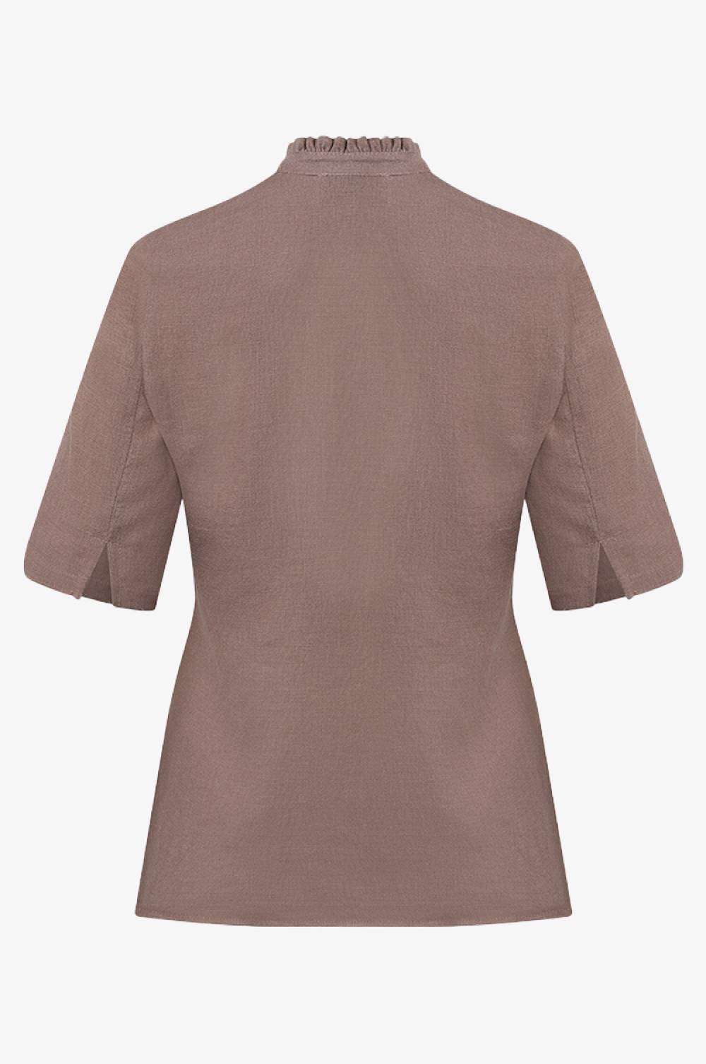 Kinga Mathe Bluse Hanna in Taupe mit Arm Bis zu 55% Rabatt