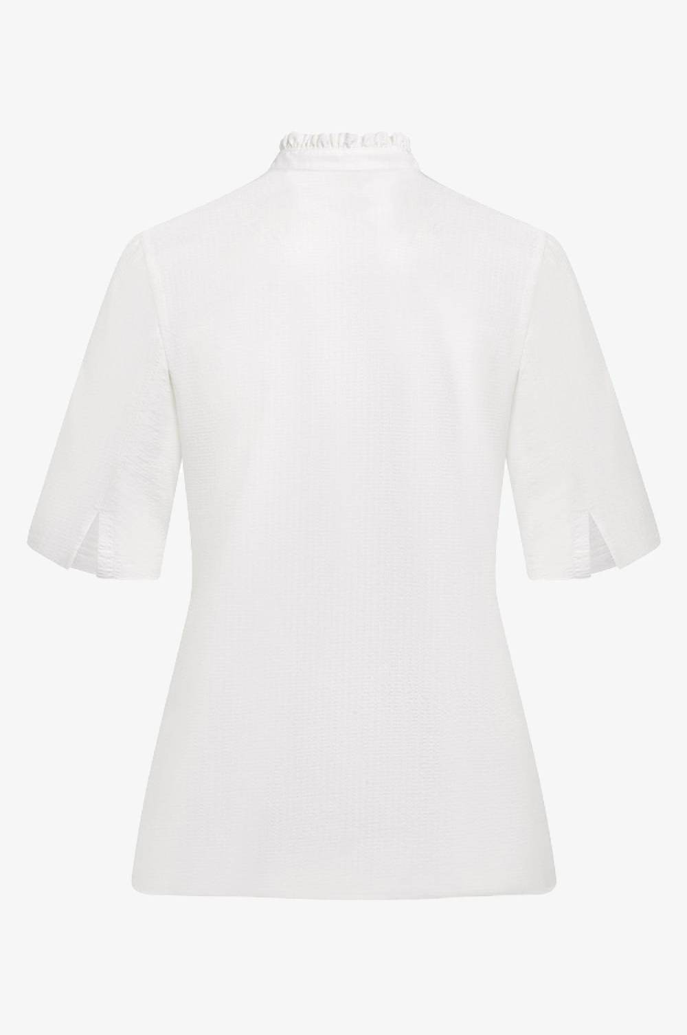 Kinga Mathe Bluse Hanna in Weiß mit Arm Super Rabatt