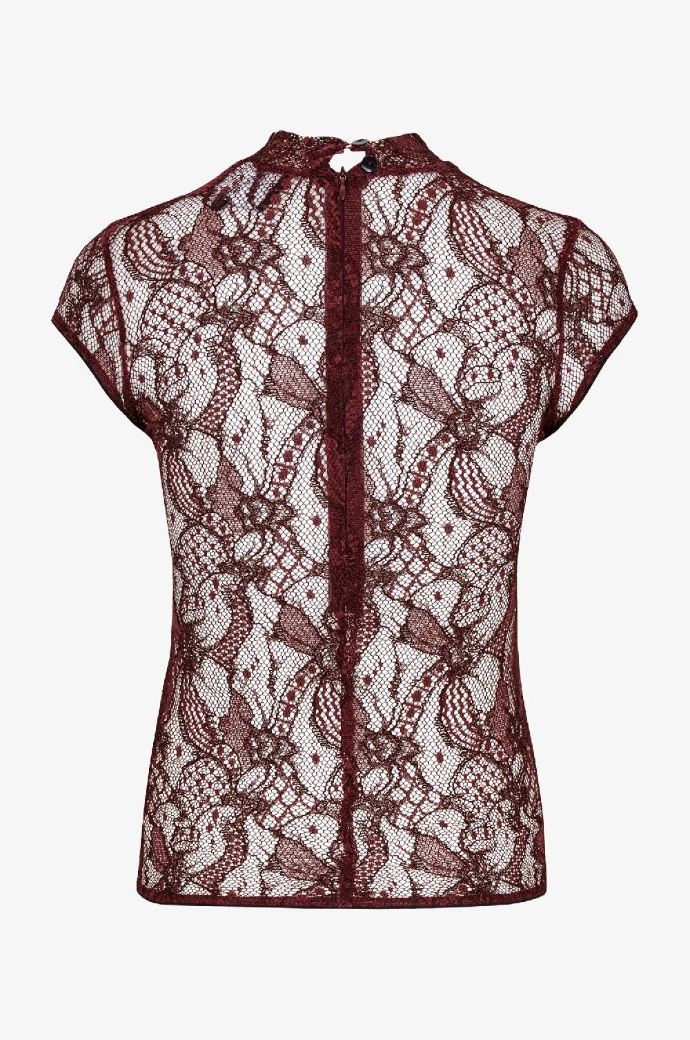 Kinga Mathe Top Charlotte in Bordeaux im Angebot
