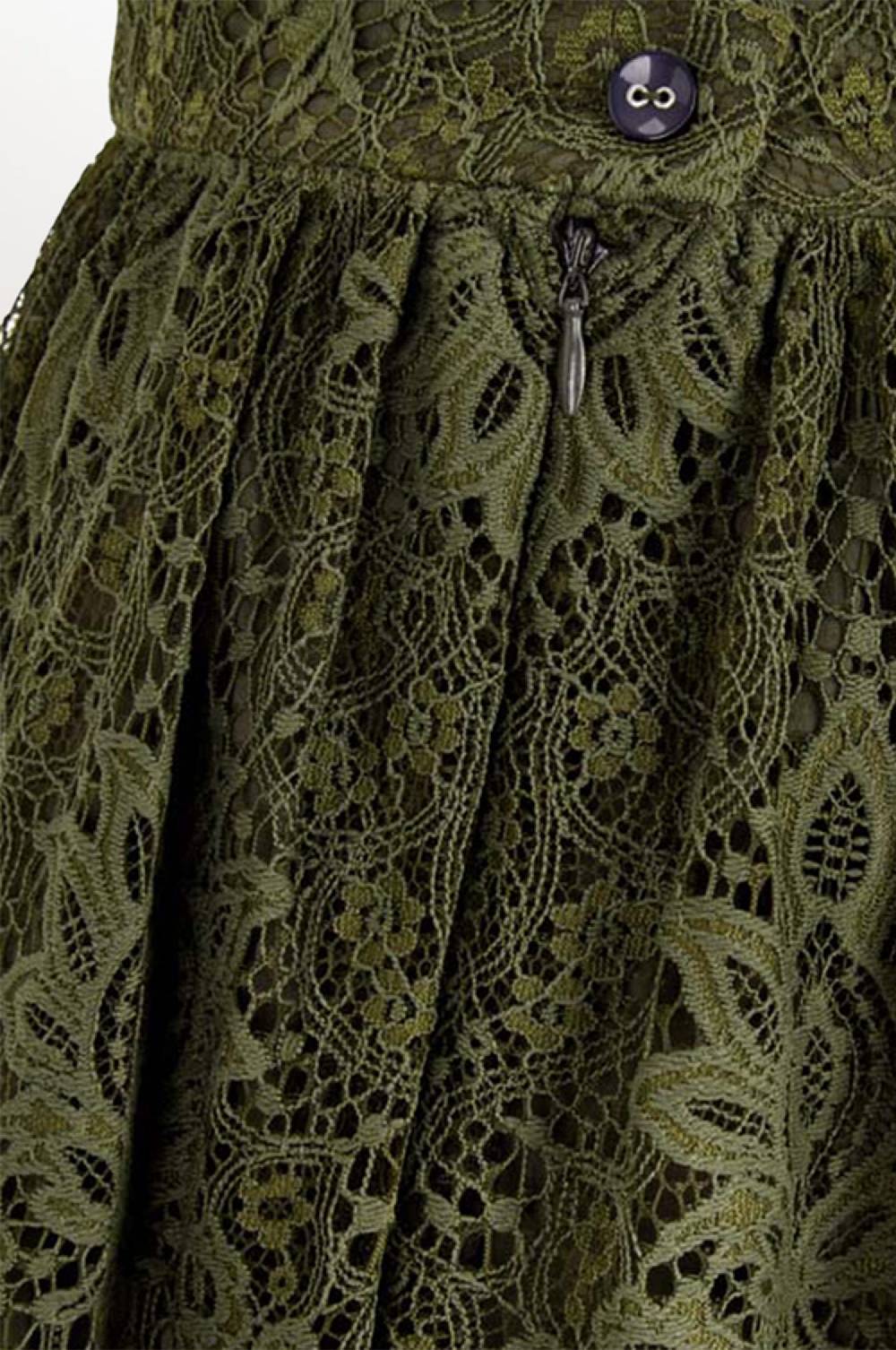 Kinga Mathe Rock Carmen in Olive Valentinstagsangebot