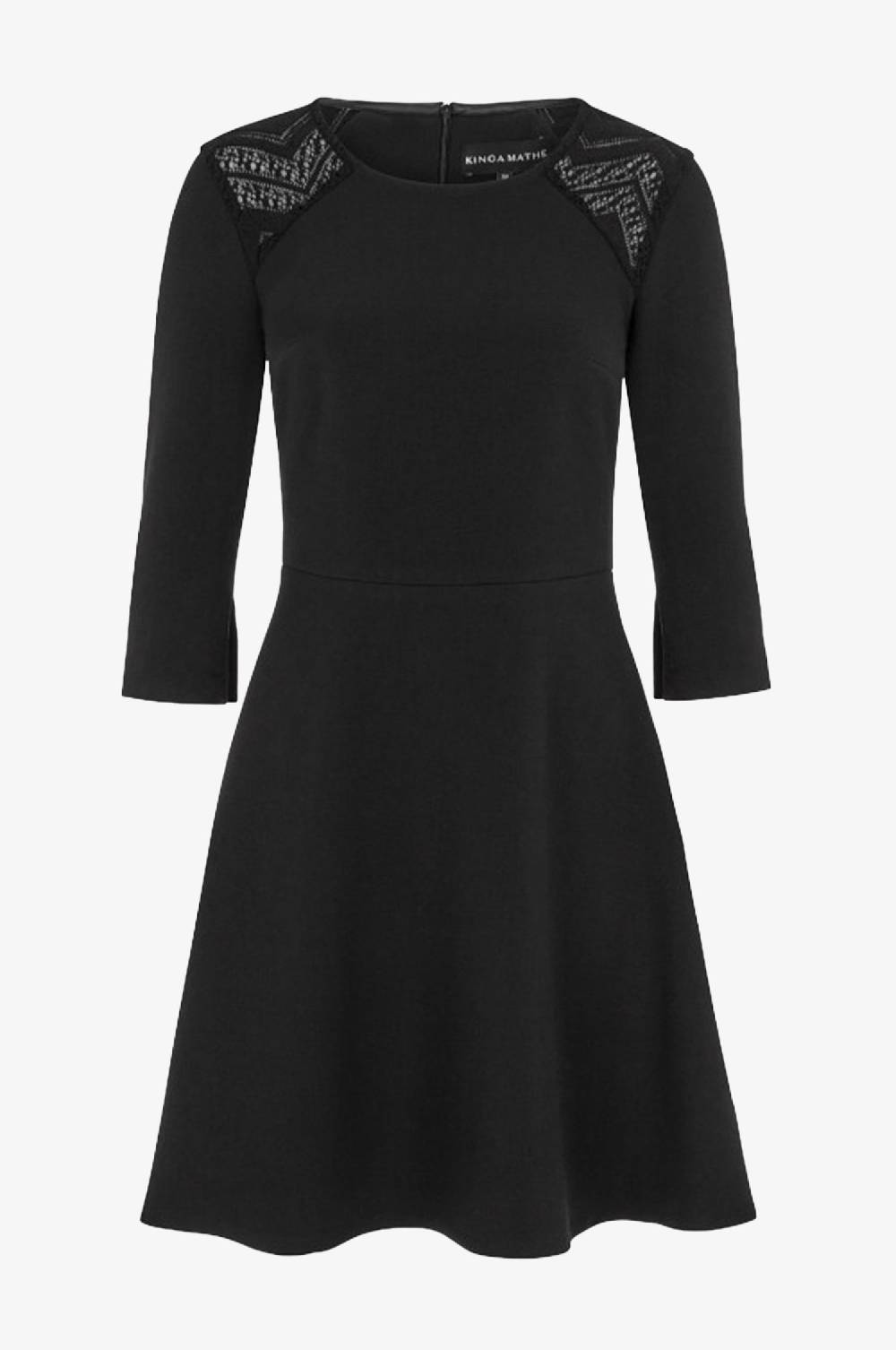 Kinga Mathe Kleid Coco in Schwarz Top Angebot