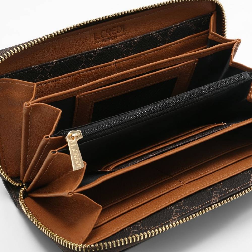 L. Credi Filiberta Portemonnaie braun Blitzangebot