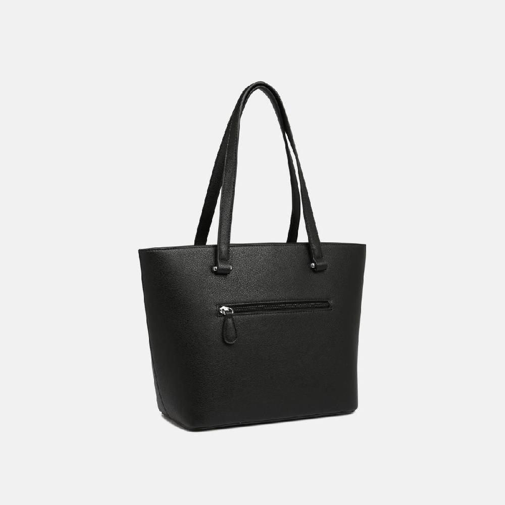 L. Credi Filippa Shopper schwarz Super Sparpreis
