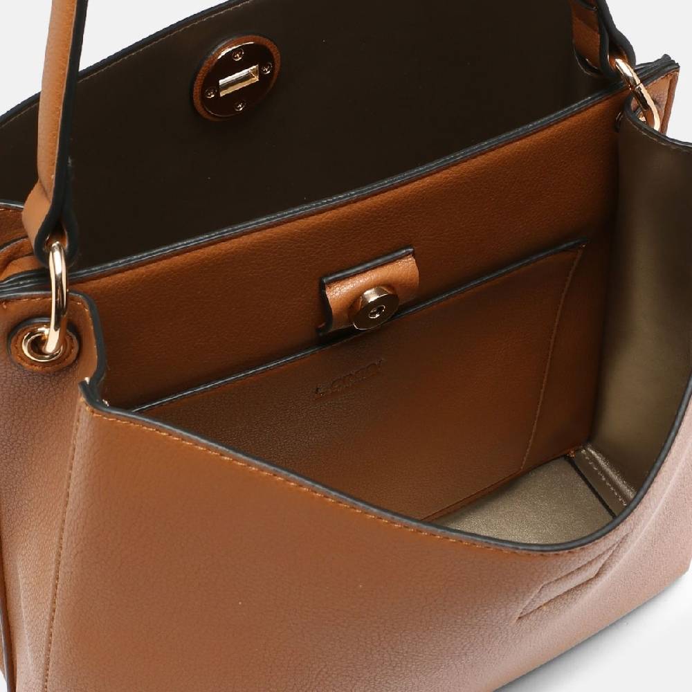 L. Credi Filippa Hobo cognac Riesige Rabatte