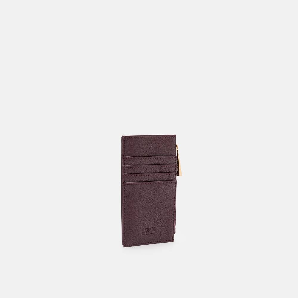 L. Credi Filippa Kartenetui dark plum Black Friday Preise