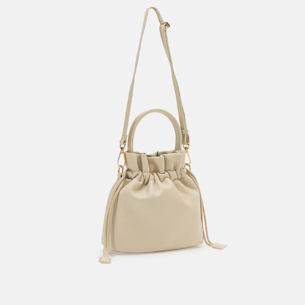 L. Credi Nahla Hobo creme Im Verkauf