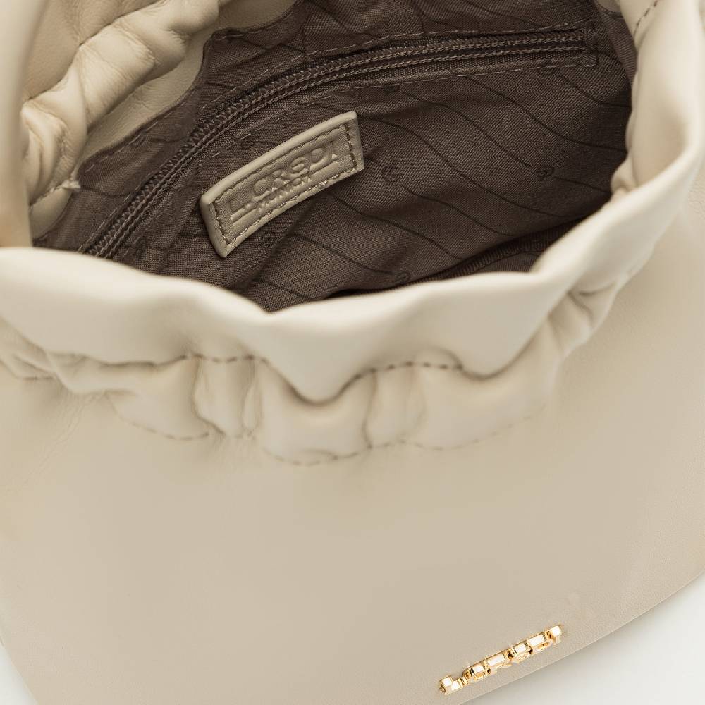 L. Credi Nahla Hobo creme Im Verkauf