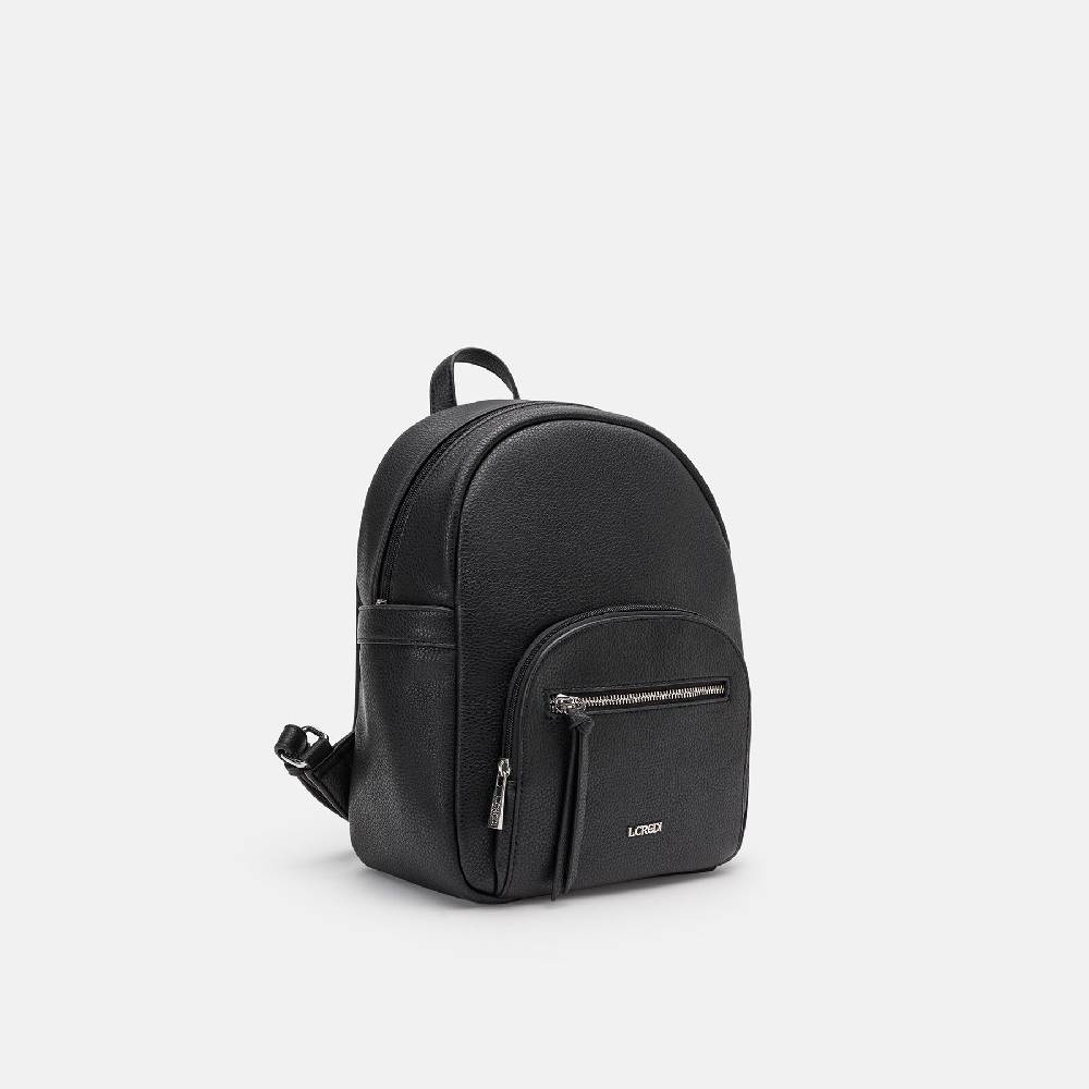 L. Credi Najuka Rucksack schwarz 50% Rabatt für begrenzte Zeit