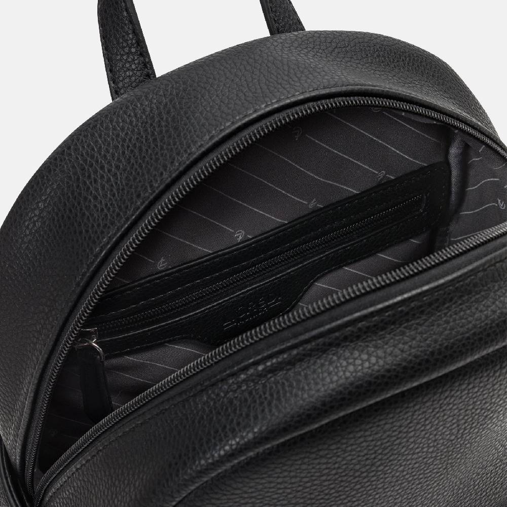 L. Credi Najuka Rucksack schwarz 50% Rabatt für begrenzte Zeit