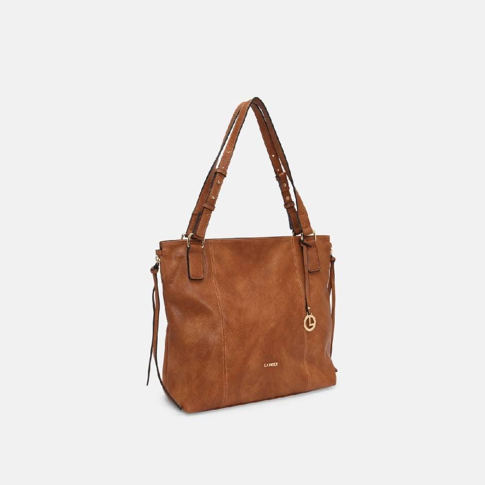 L. Credi Jana Shopper cognac Limitierter Zeitrabatt