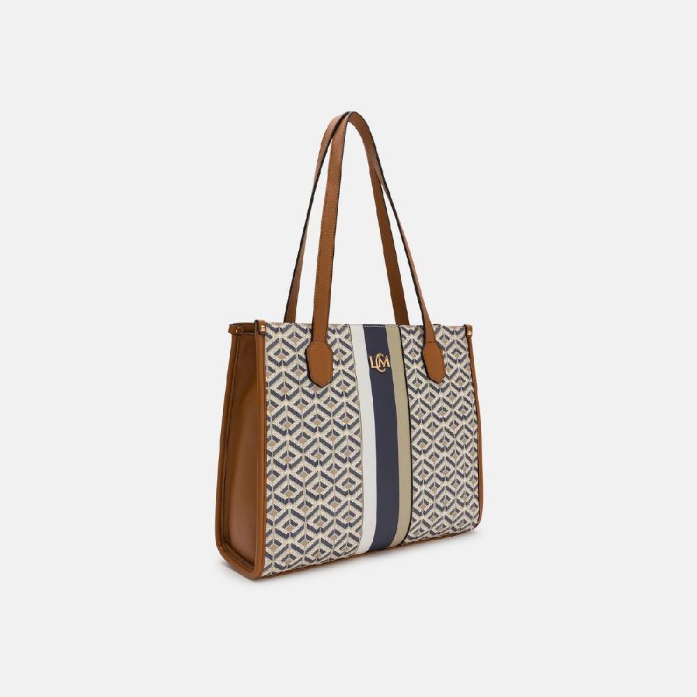 L. Credi Melina Shopper beige multi Begrenztes Angebot