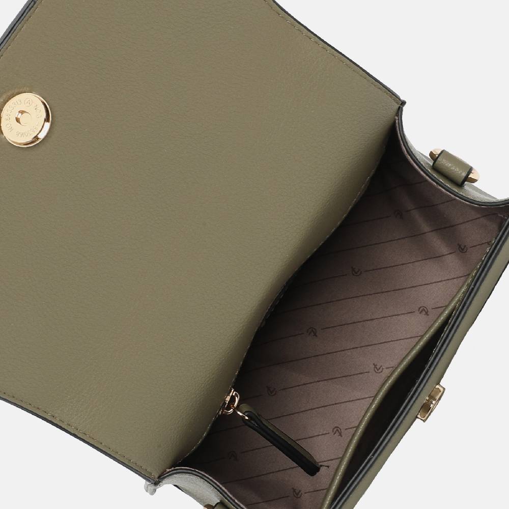 L. Credi Lauretta Umhängetasche khaki Zeitlich begrenztes Angebot