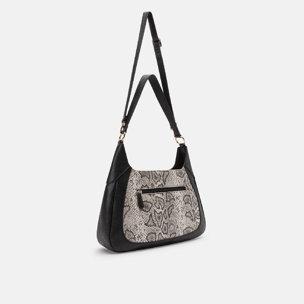 L. Credi Natascha Hobo schwarz / weiss Tägliche Deals