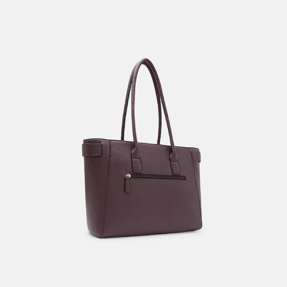 L. Credi Nadira Shopper dark plum Sonderangebote