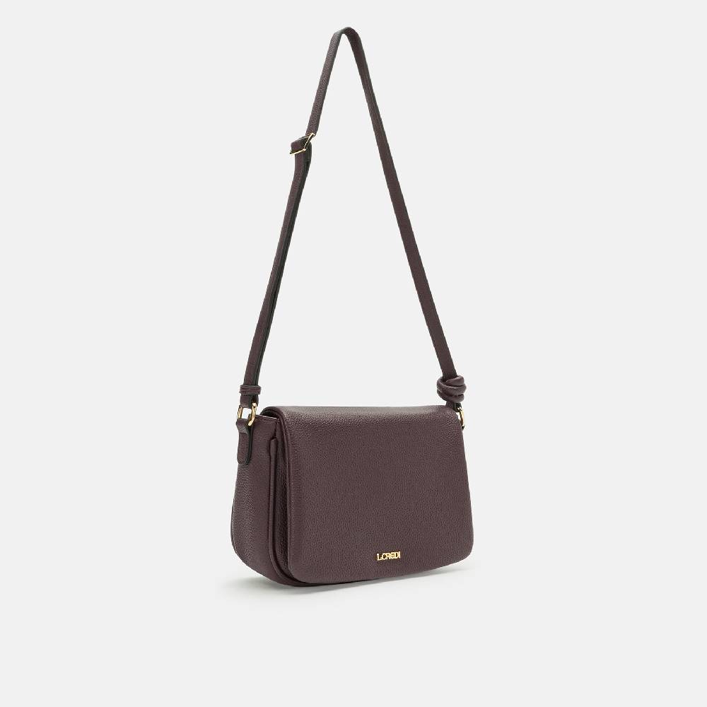 L. Credi Nalina Umhängetasche dark plum VIP-Rabatte