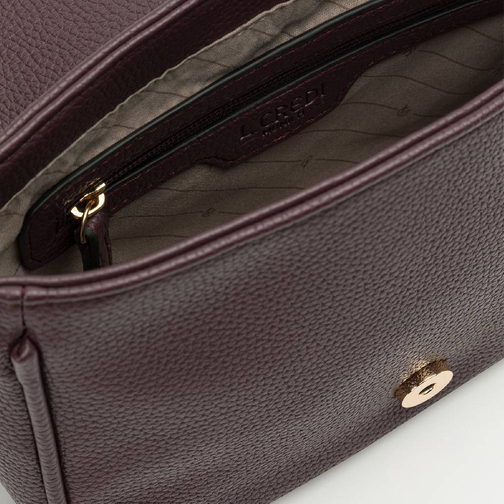 L. Credi Nalina Umhängetasche dark plum VIP-Rabatte