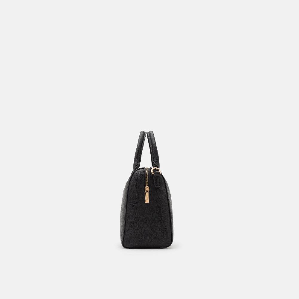 L. Credi Nura Henkeltasche schwarz Tiefpreis