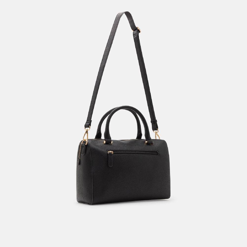 L. Credi Nura Henkeltasche schwarz Tiefpreis
