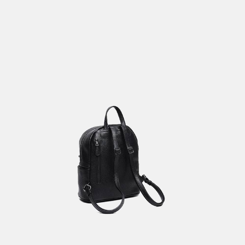 L. Credi Ella Rucksack schwarz Kostenloser Versand international