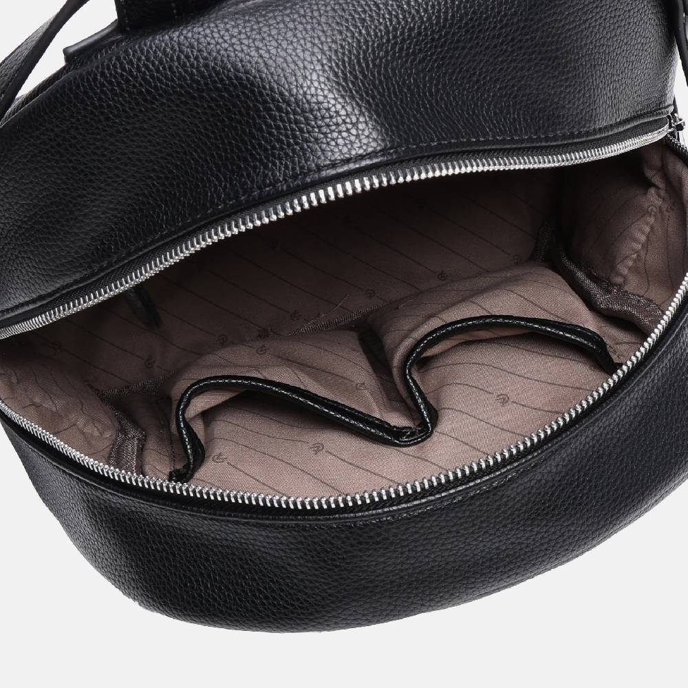 L. Credi Ella Rucksack schwarz Kostenloser Versand international