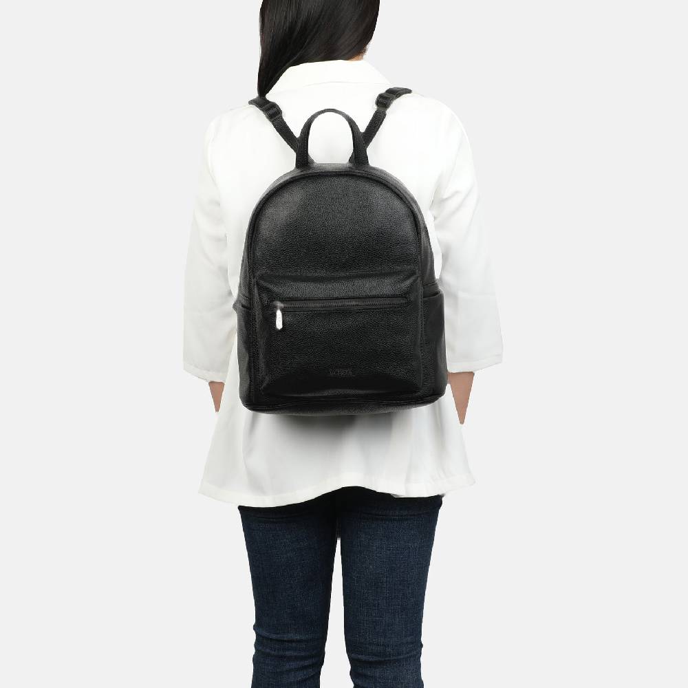 L. Credi Ella Rucksack schwarz Kostenloser Versand international