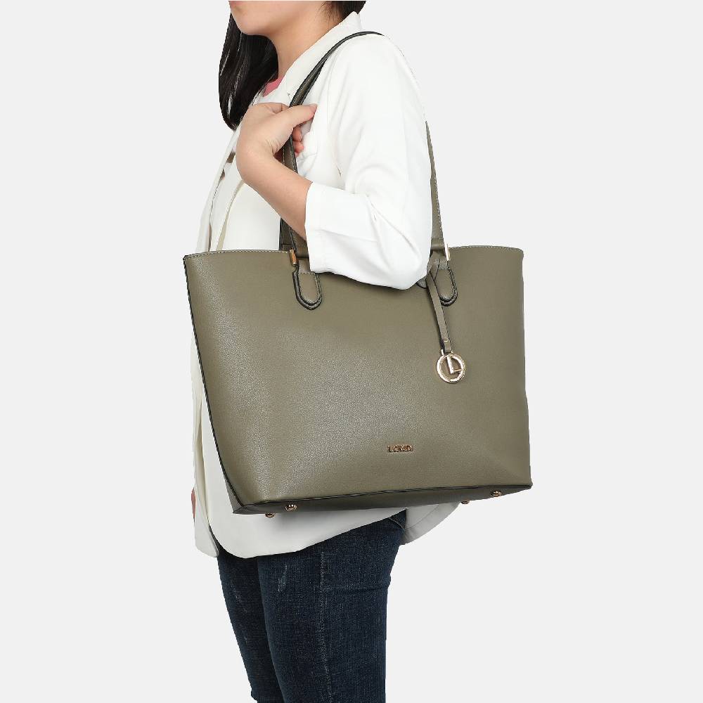L. Credi Filippa Shopper khaki Black Friday Preise