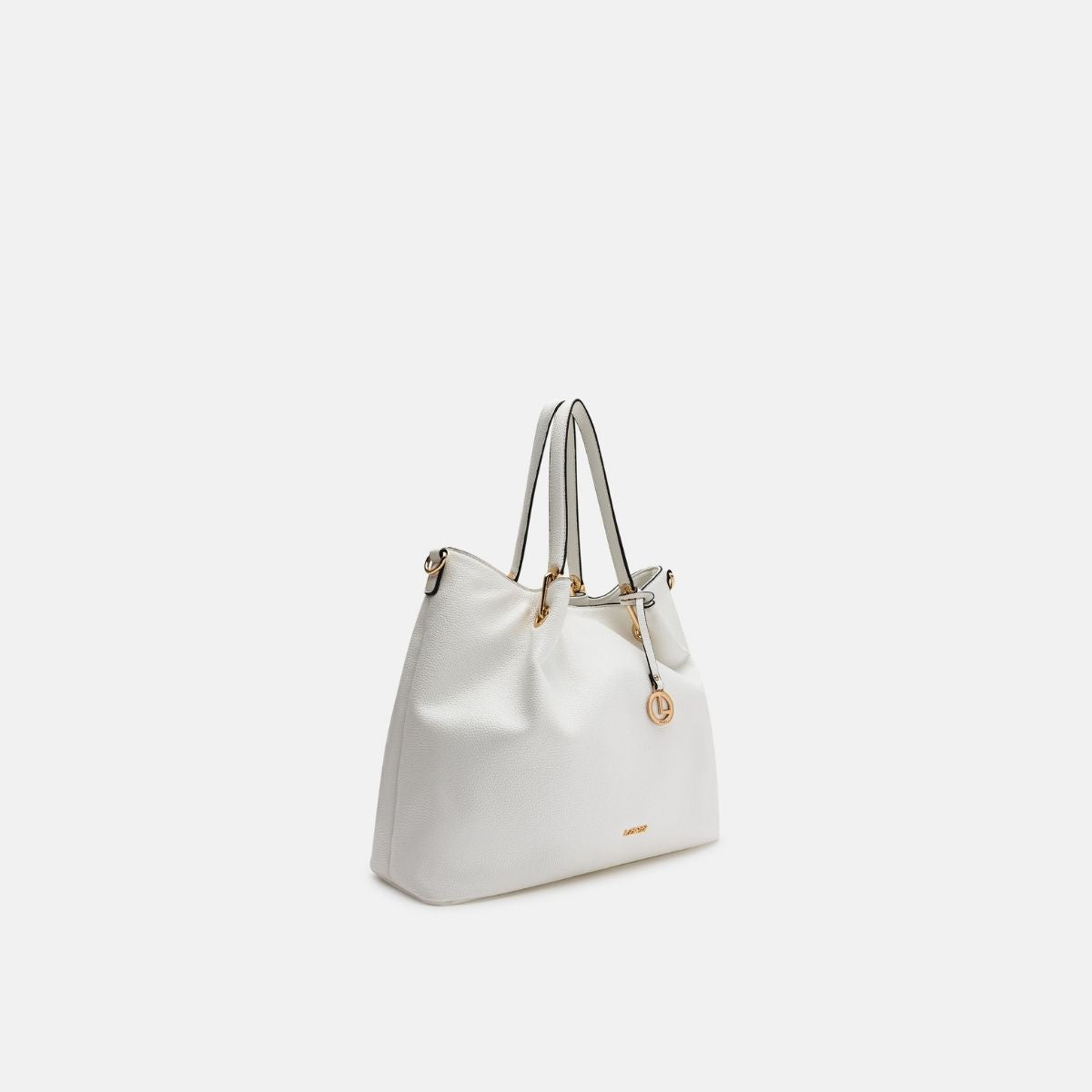 L. Credi Ebony Shopper weiss Rabatte dieses Monats