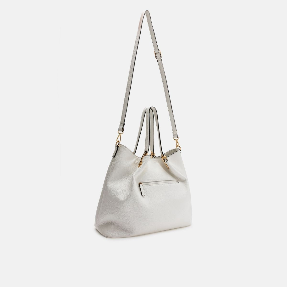 L. Credi Ebony Shopper weiss Rabatte dieses Monats