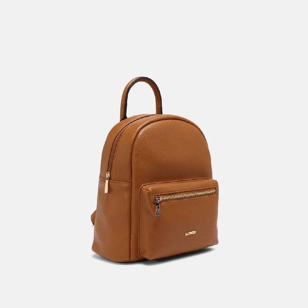 L. Credi Budapest Rucksack cognac Angebote