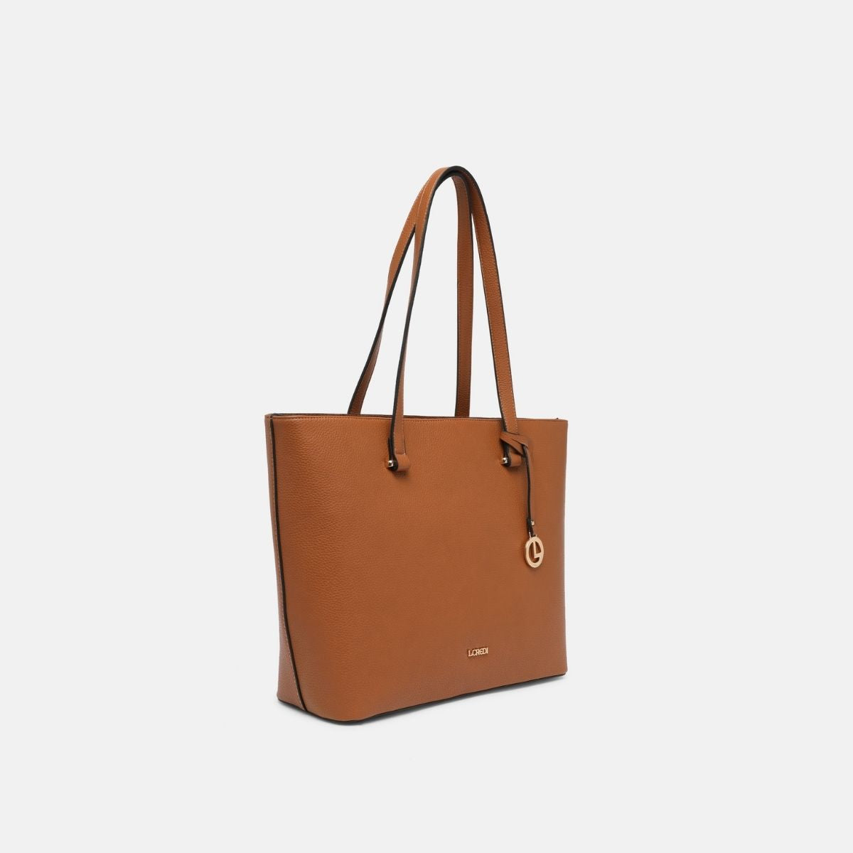 L. Credi Maxima Shopper cognac Günstiger Verkauf