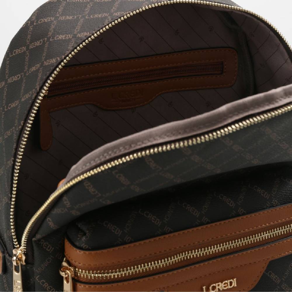 L. Credi Filiberta Rucksack braun Fabrikverkauf