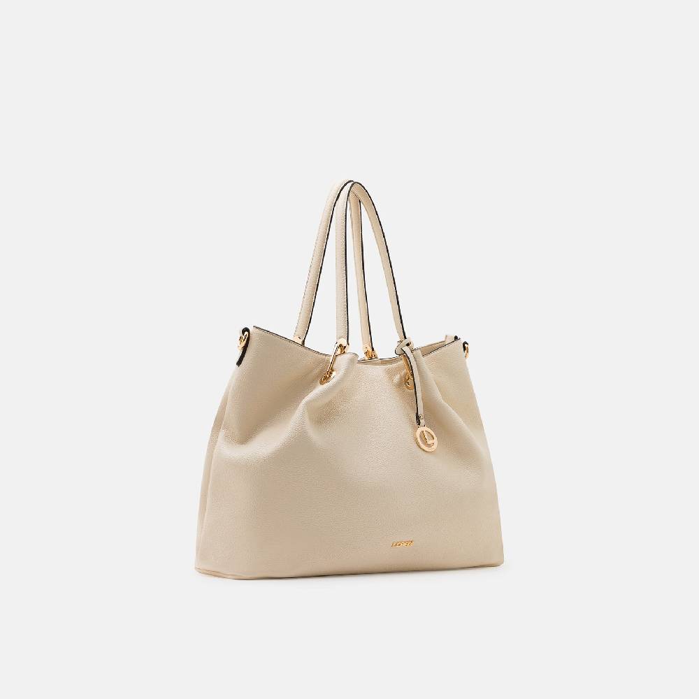 L. Credi Ebony Shopper creme Kostenloser Versand