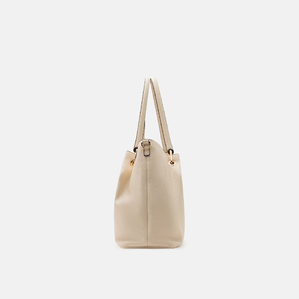 L. Credi Ebony Shopper creme Kostenloser Versand