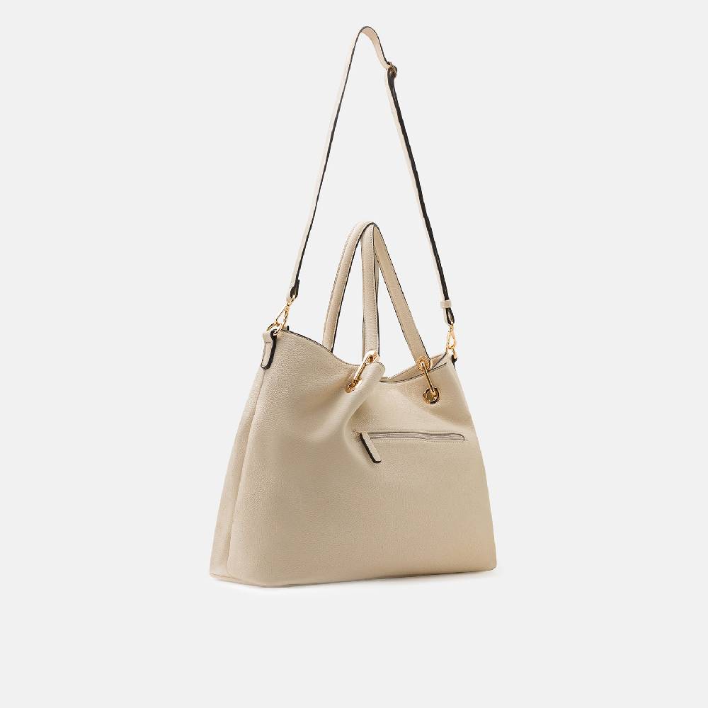 L. Credi Ebony Shopper creme Kostenloser Versand