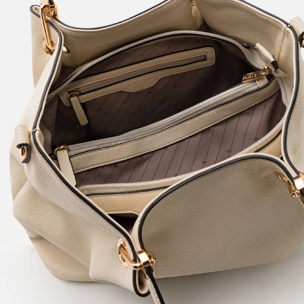 L. Credi Ebony Shopper creme Kostenloser Versand