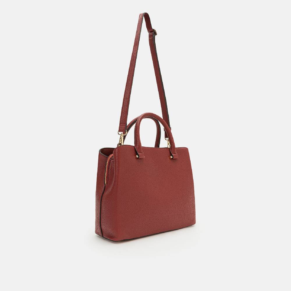 L. Credi Maxima Henkeltasche rot Fabrik Onlineshop