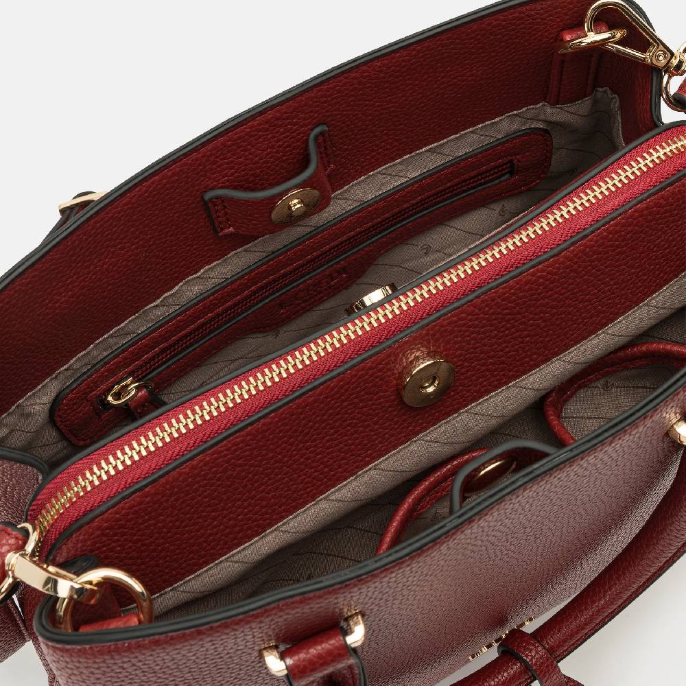 L. Credi Maxima Henkeltasche rot Fabrik Onlineshop
