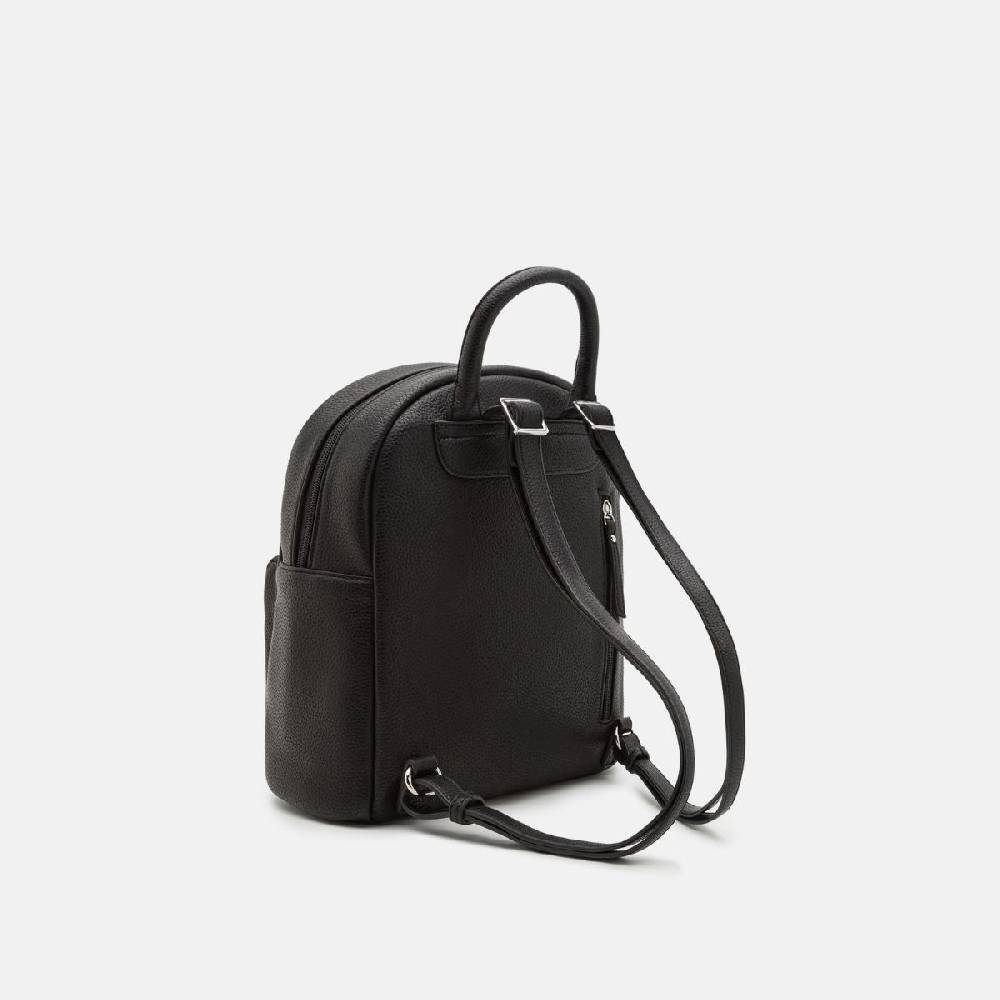 L. Credi Budapest Rucksack schwarz Rabatt