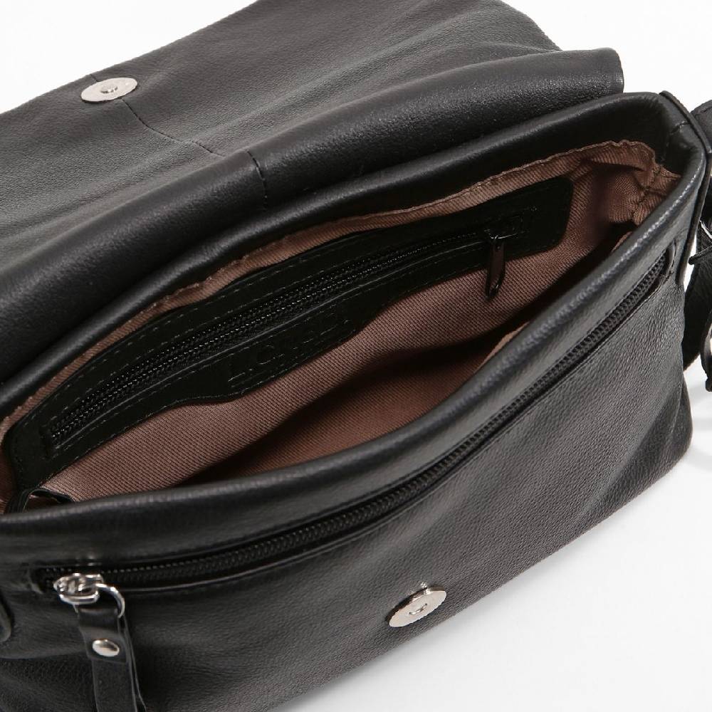 L. Credi Silke Umhängetasche schwarz Günstig kaufen