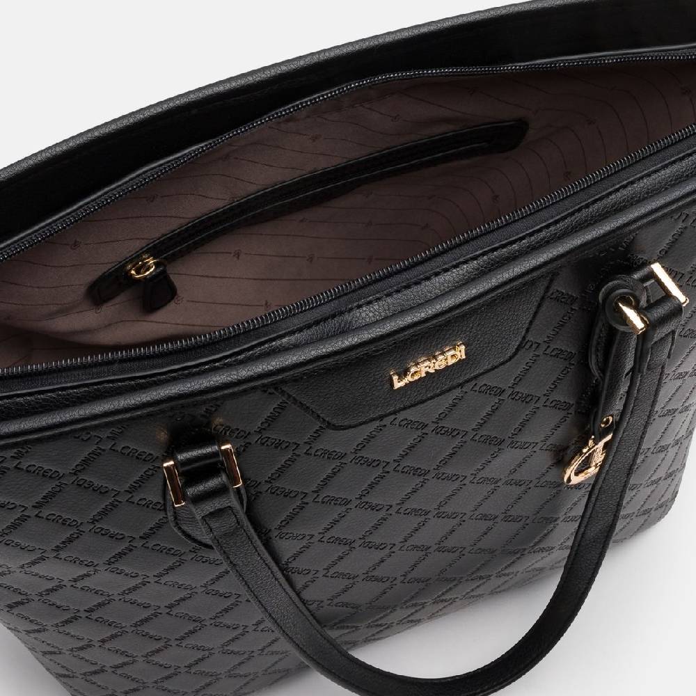 L. Credi Filiberta Shopper schwarz Online Shopping