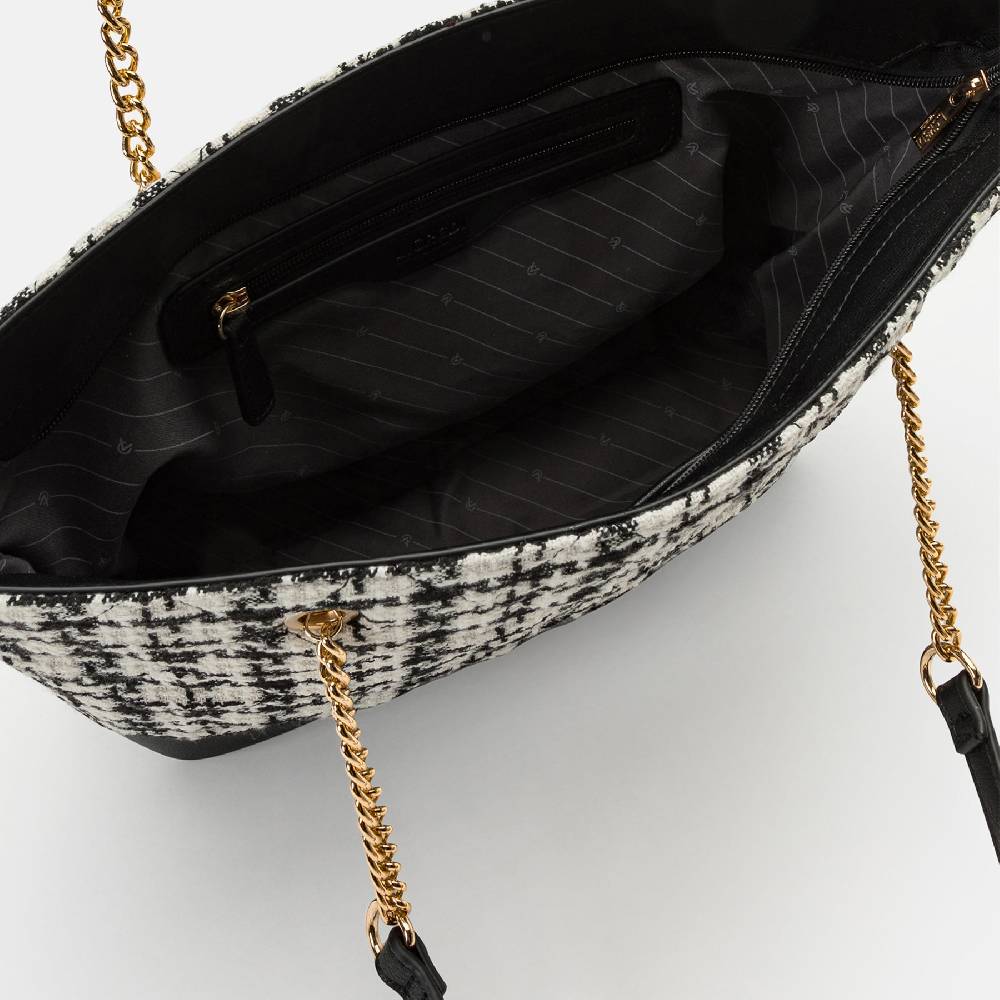 L. Credi Naissa Shopper schwarz / offwhite Lagerräumung