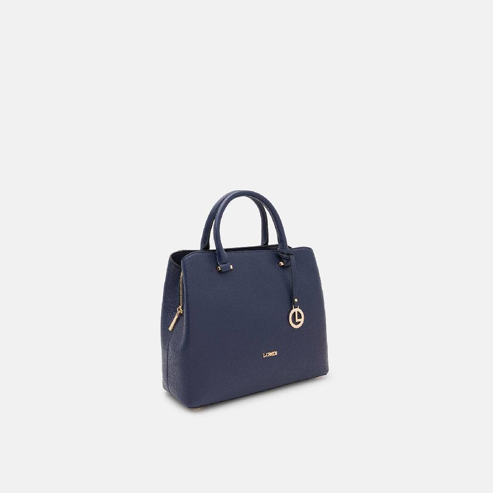 L. Credi Maxima Henkeltasche nightblue Heißer Verkauf