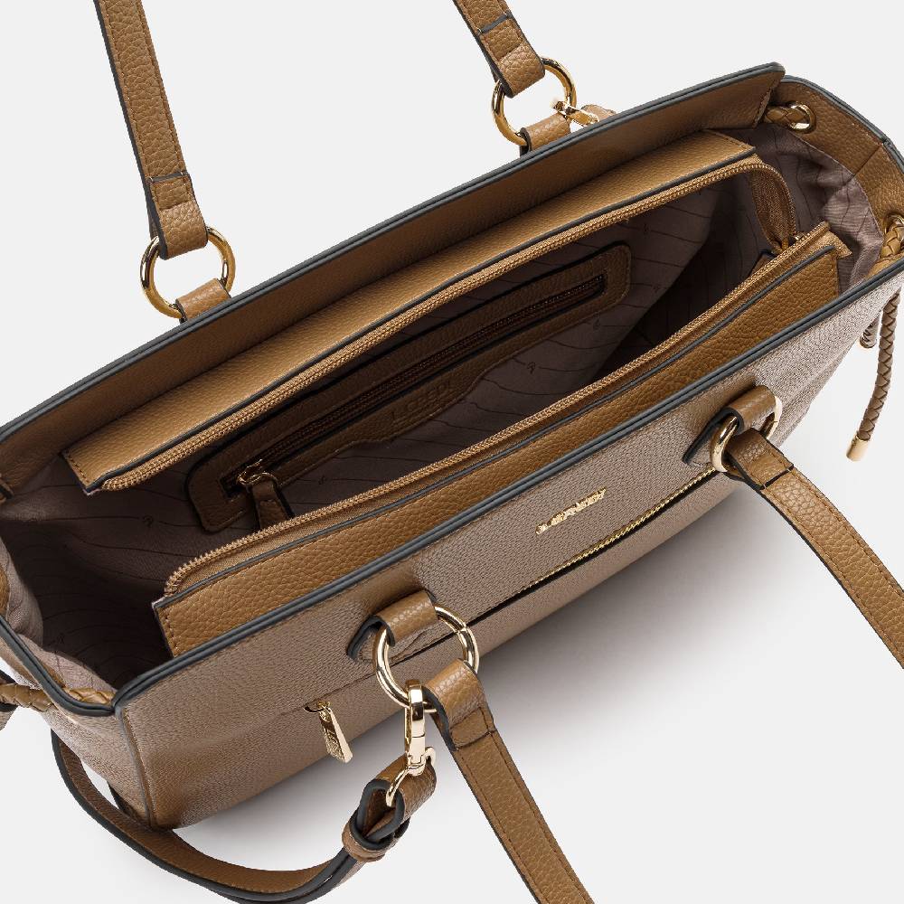 L. Credi Nova Shopper toffee Online Outlet