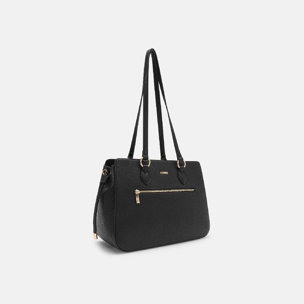 L. Credi Nova Shopper schwarz Letzte 3 Tage