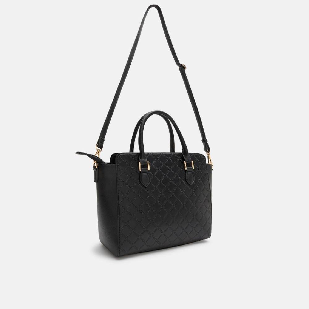 L. Credi Filiberta Henkeltasche schwarz 50% Rabatt mit kostenlosem Versand