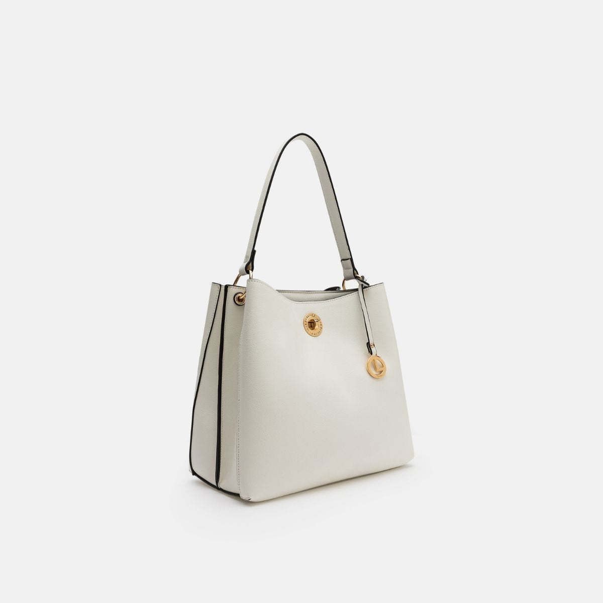 L. Credi Filippa Hobo weiss 50% Rabatt für begrenzte Zeit