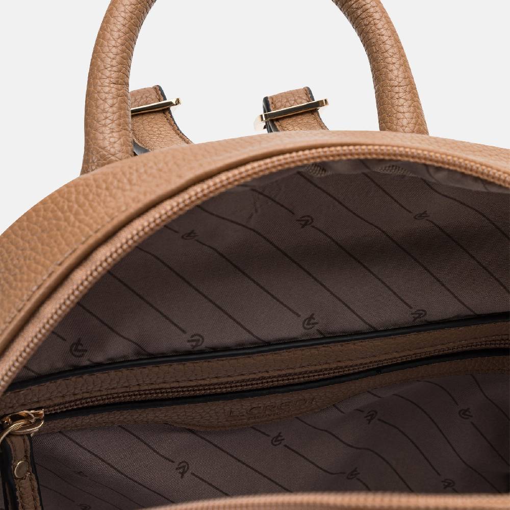 L. Credi Budapest Rucksack toffee Meist gekauft