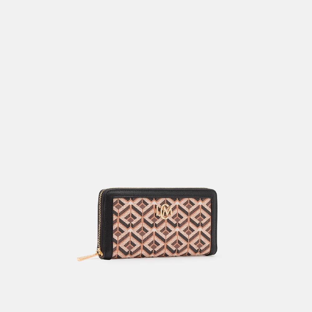L. Credi Melina Portemonnaie schwarz / mix Fabrik Onlineshop