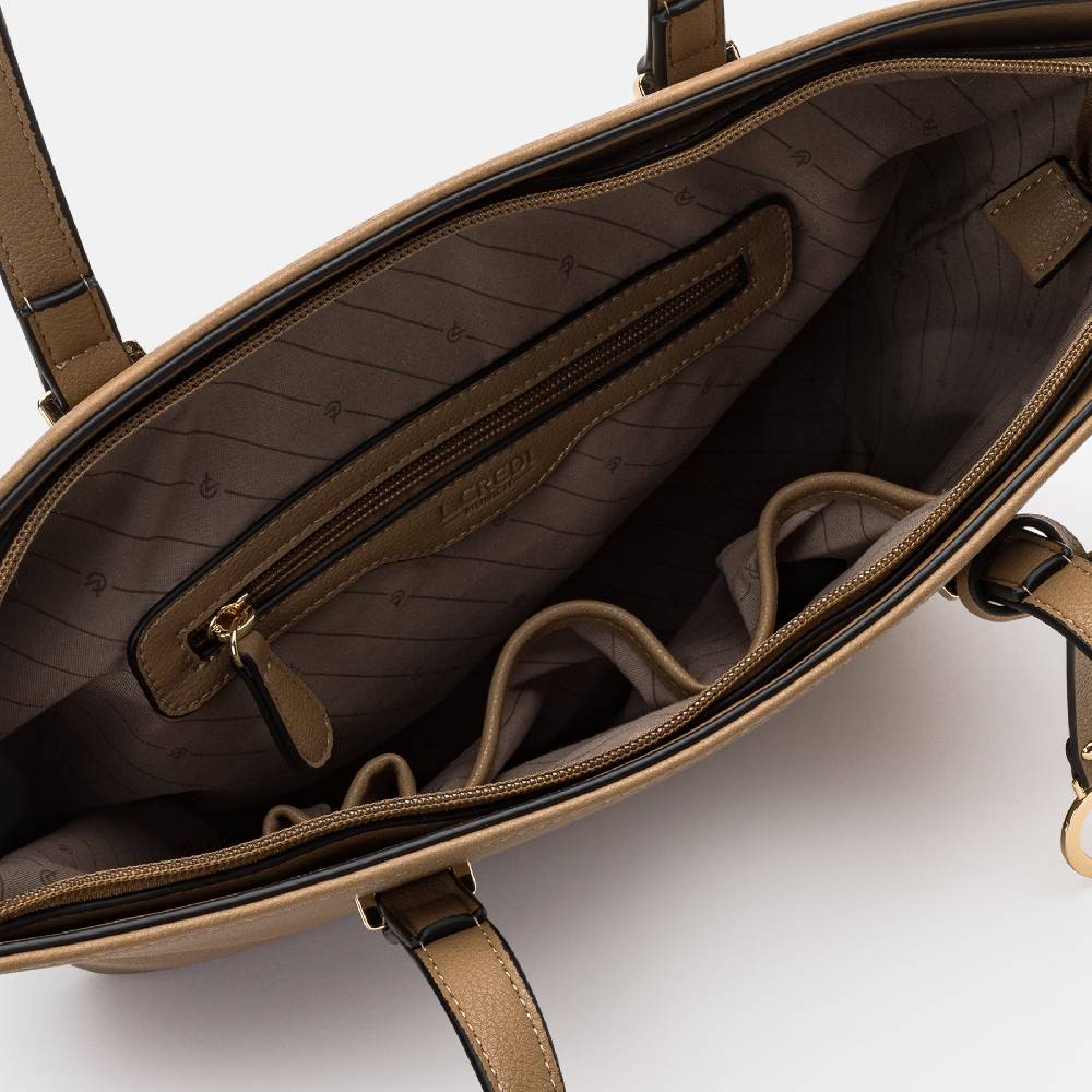 L. Credi Filippa Shopper toffee Großer Ausverkauf