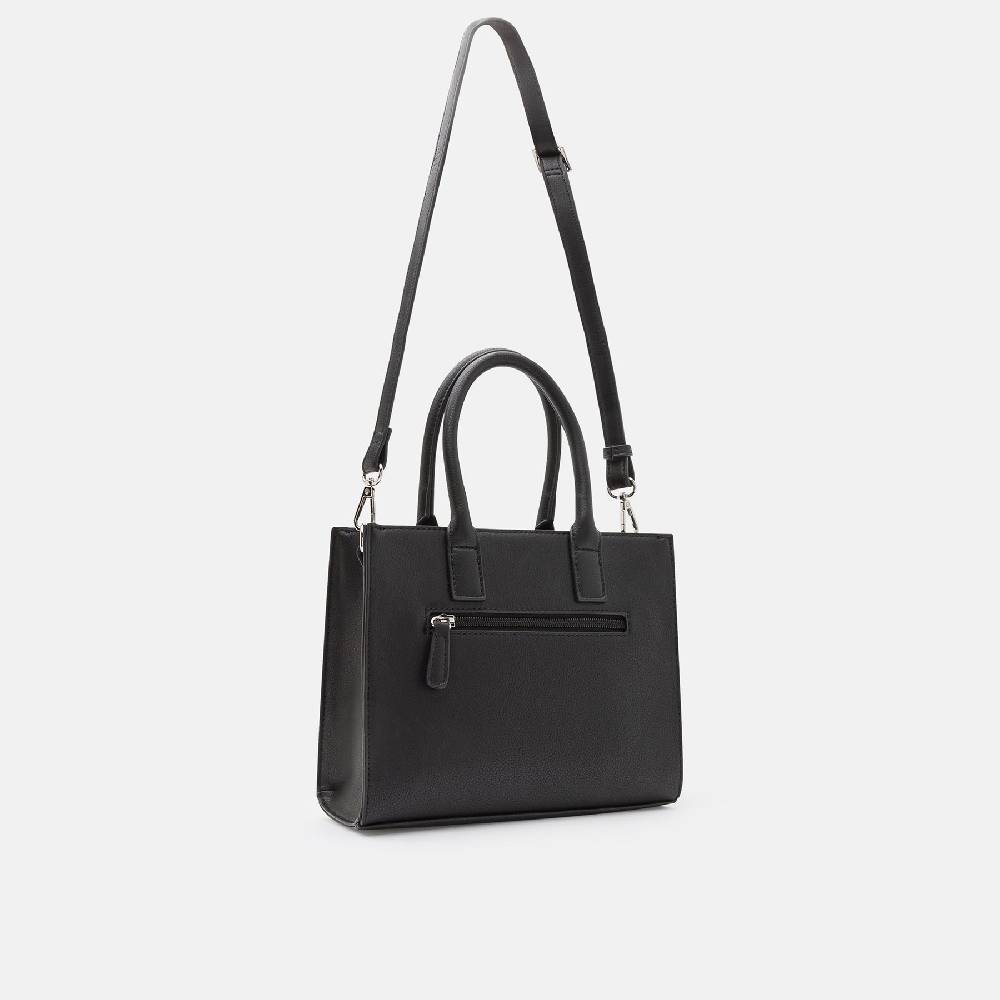 L. Credi Olga Henkeltasche schwarz Saisonale Angebote